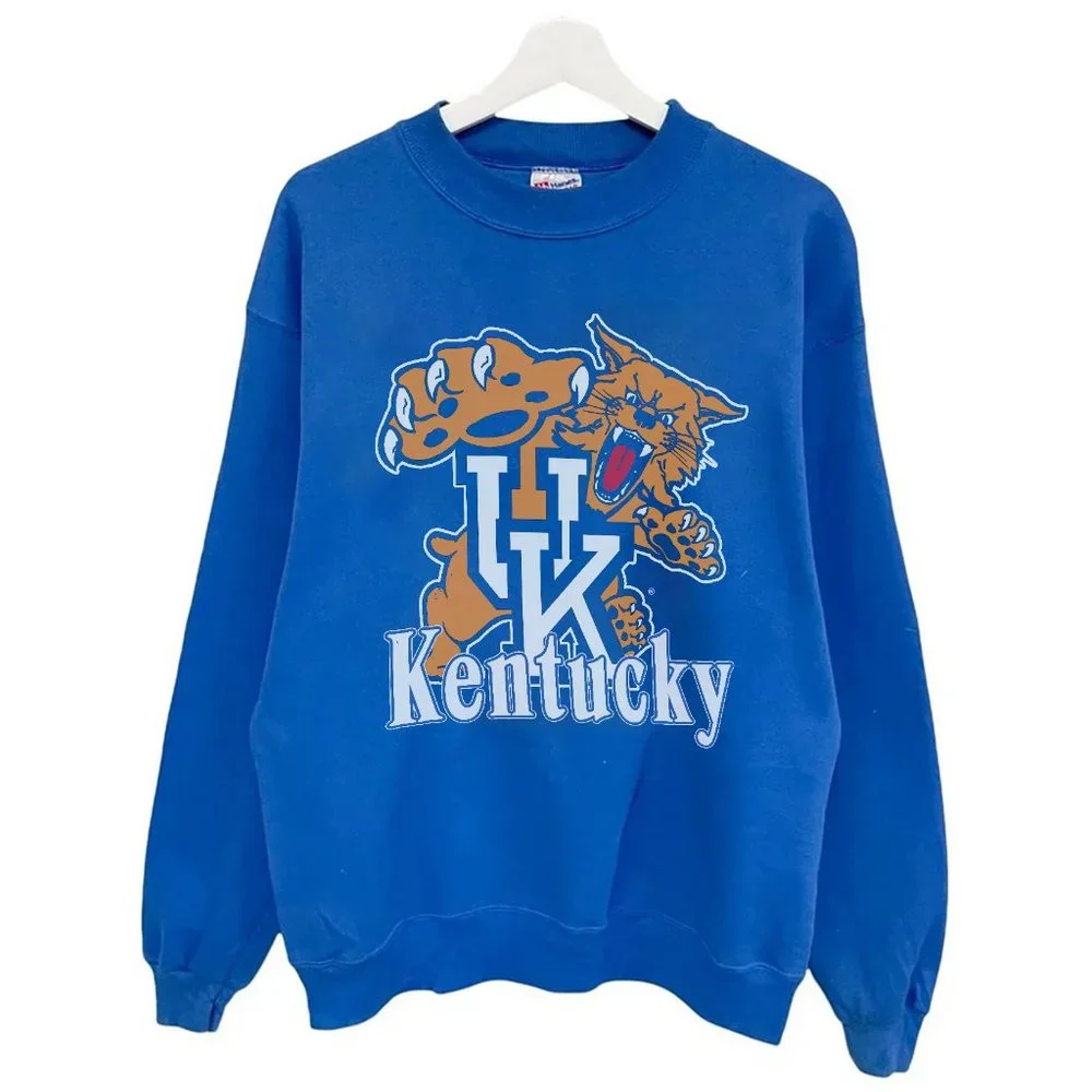 Vintage 90s NCAA University of Kentucky Wildcats Sweatshirt
